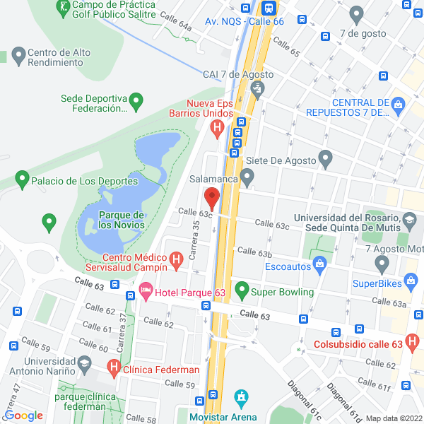 Mapa de Sovipar Ltda