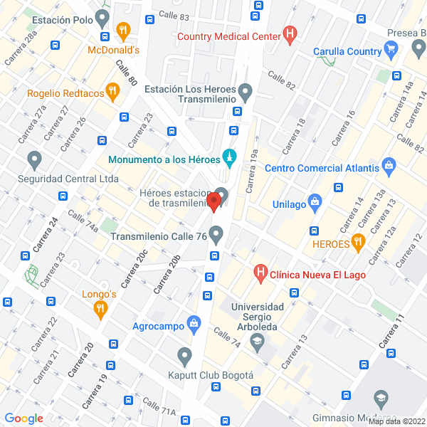 Mapa de Specol Ltda.