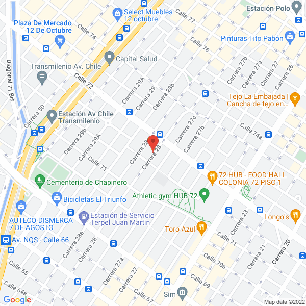 Mapa de Speed Net Courier Ltda.