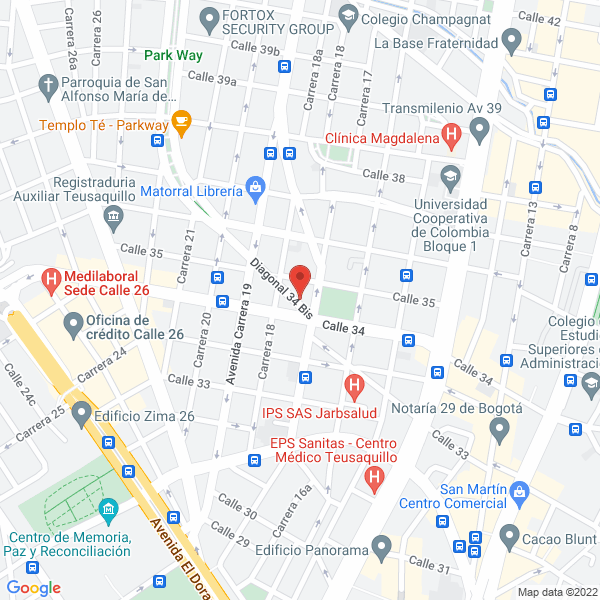 Mapa de Strong Machine S.A.S.