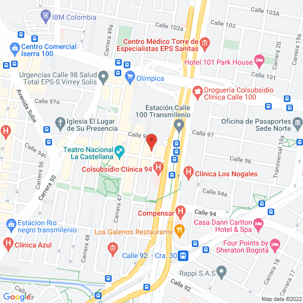 Mapa de Serrano Quijano Constructores Ltda
