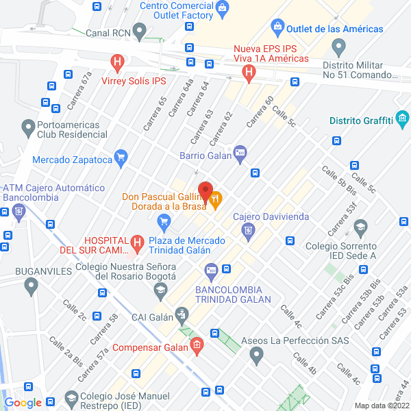 Mapa de Servi Print Comercializadora S.A.S.