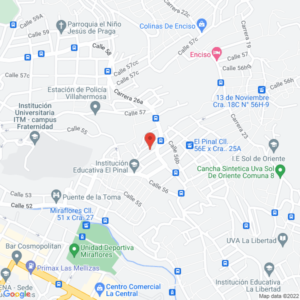 Mapa de Servicio Tecnico Y Refrigeracion
