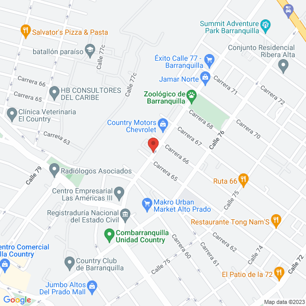 Map of Servicios De Arquitectura E Ingeniería Ltda.