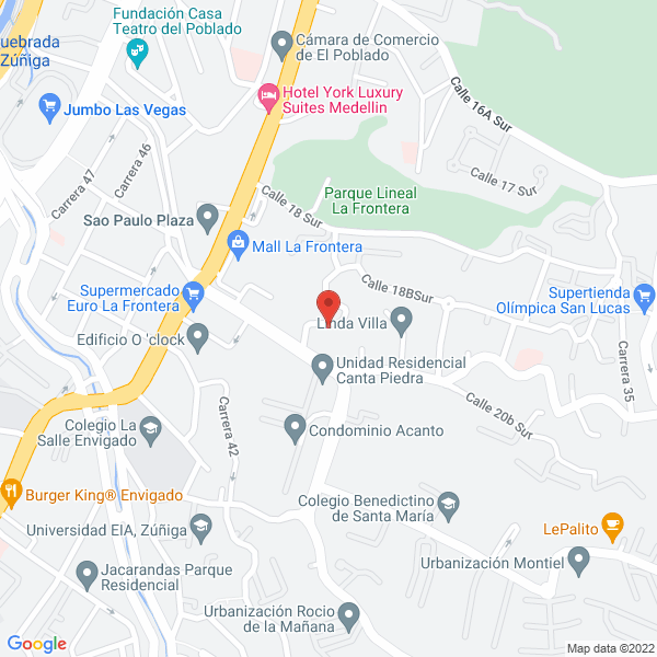 Mapa de Servicios De Ginecologia S.A.S.