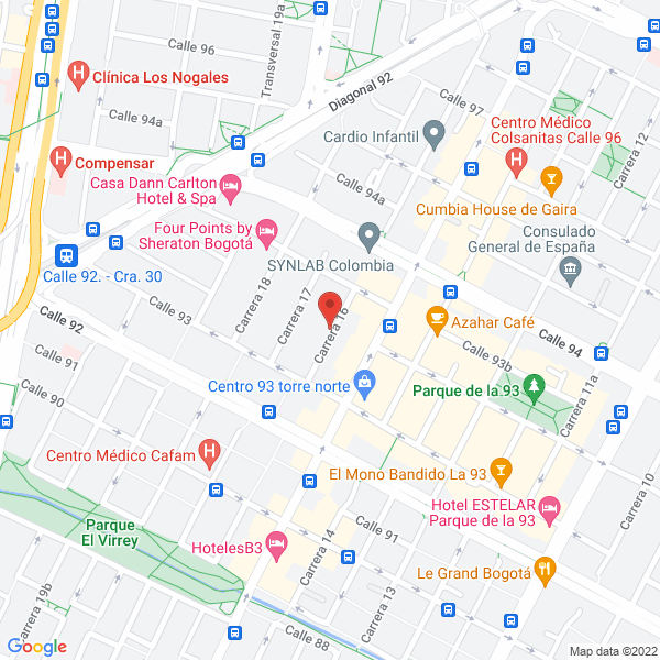 Mapa de Revista El Congreso Siglo Xxi Ltda.