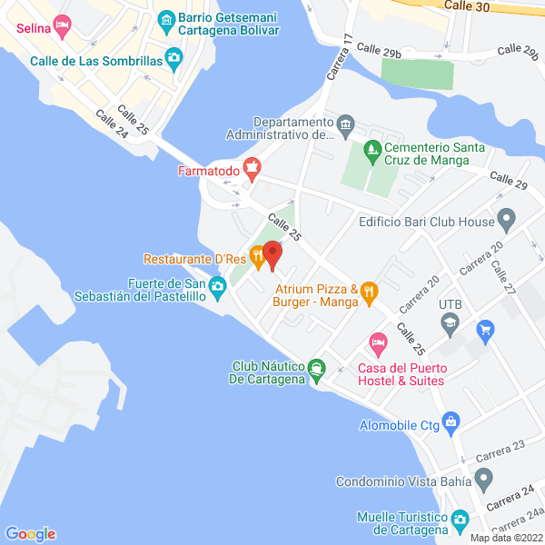 Map of Rodríguez De Ropain Gloria Esther