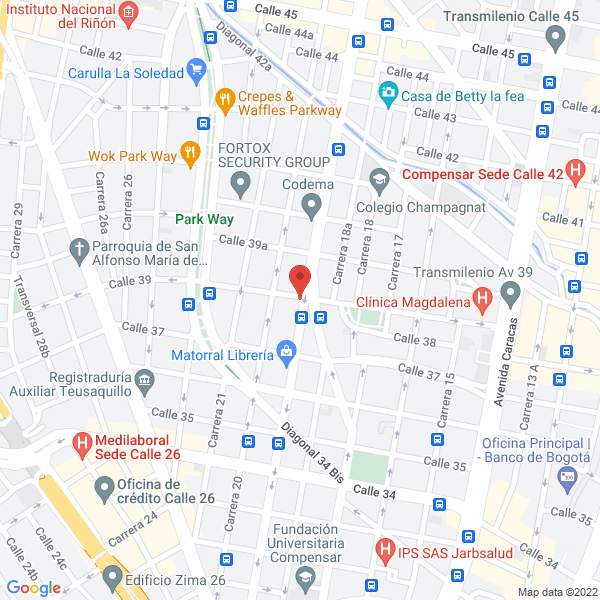 Mapa de Agencia De Aduanas Royal Ltda