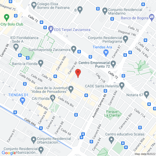 Mapa de Rtvision Movil E.U.