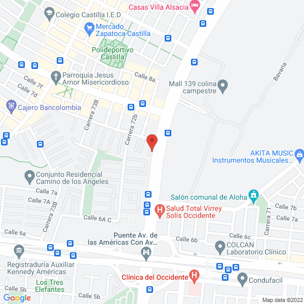 Mapa de Saap Ltda.