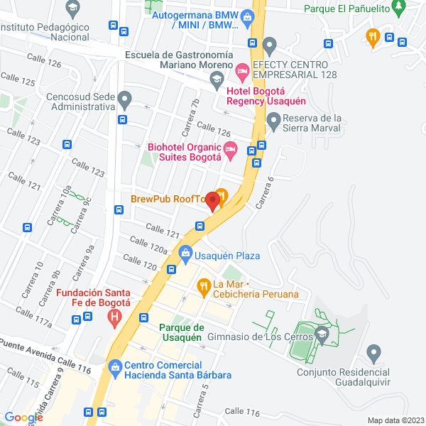 Mapa de Clínica Santa Bárbara Medical Center Sabamec S.A.S.
