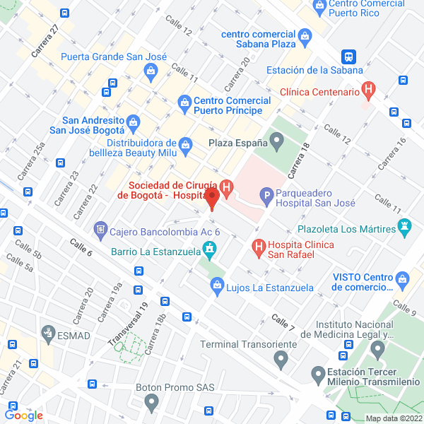 Mapa de Salón XX Ltda.