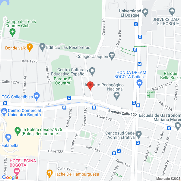 Mapa de Taller De Desarrollo Infantil Vueltacanela