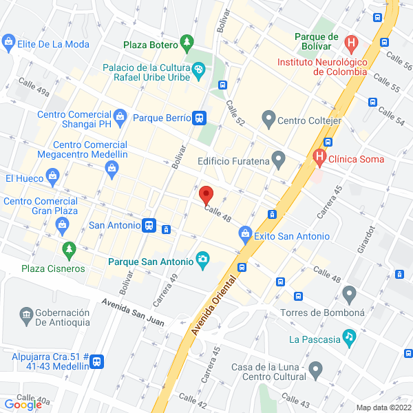 Mapa de Taller De Joyería Leidy