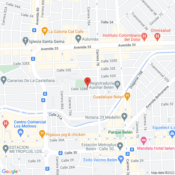 Mapa de Taller De Máquinas De Coser Jorge Iván