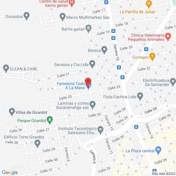 Map of Taller De Mecanica Industrial Articopas