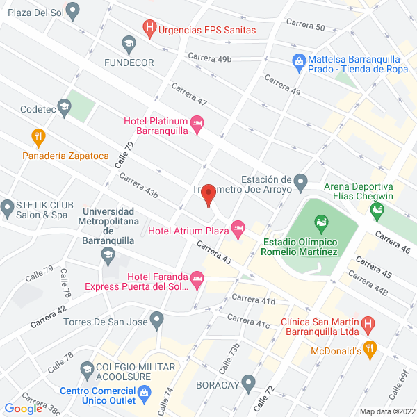 Map of Saneagro Ltda.
