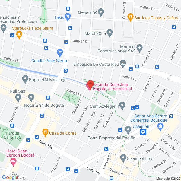 Mapa de San Ignacio De Loyola S.A.