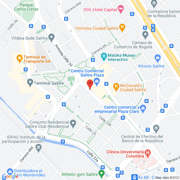 Mapa de Perfumarc