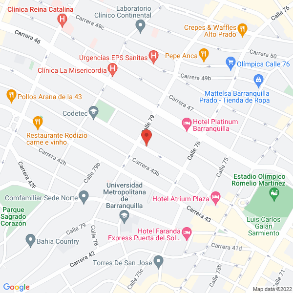 Map of Servitec De Repuestos S.A.S
