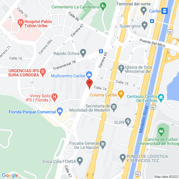 Mapa de Servitorno Y Maquinados S.A.S