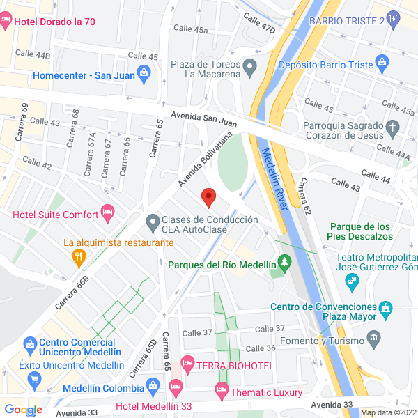 Mapa de Serviúnica Ltda.