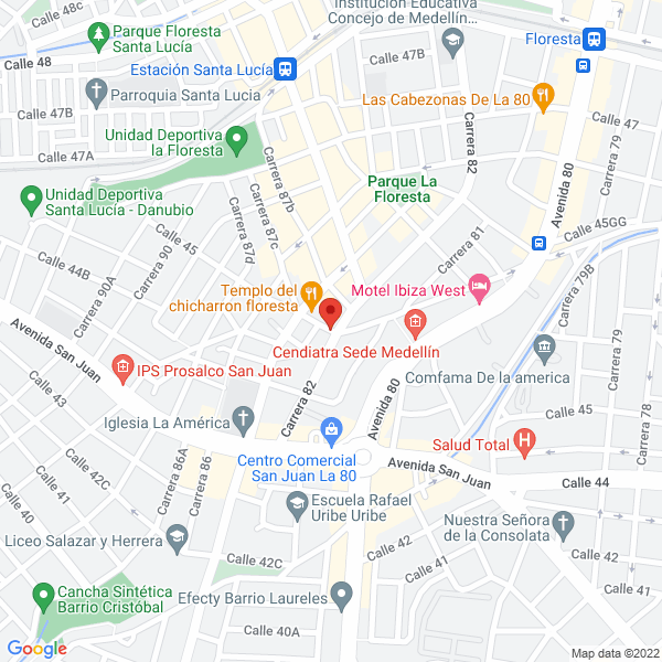 Mapa de Platas Físicas Propiedad Raíz