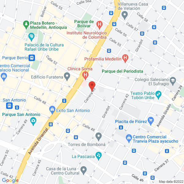 Mapa de Pollos Marío Centro