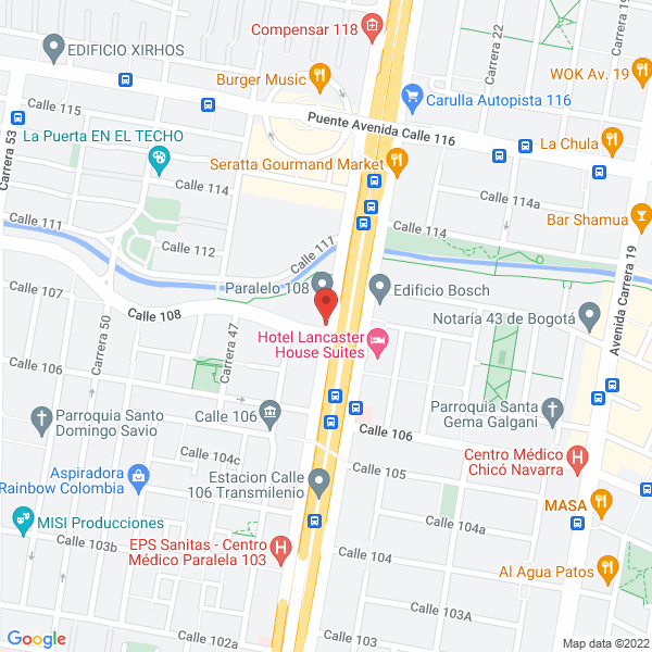 Mapa de Smart Ingeniería Ltda.