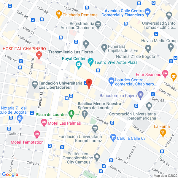 Mapa de Sanident