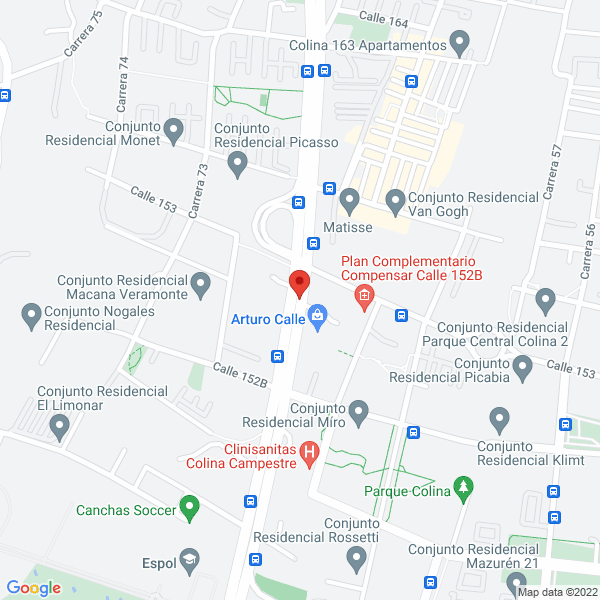 Mapa de Santacruz Editores E.U.