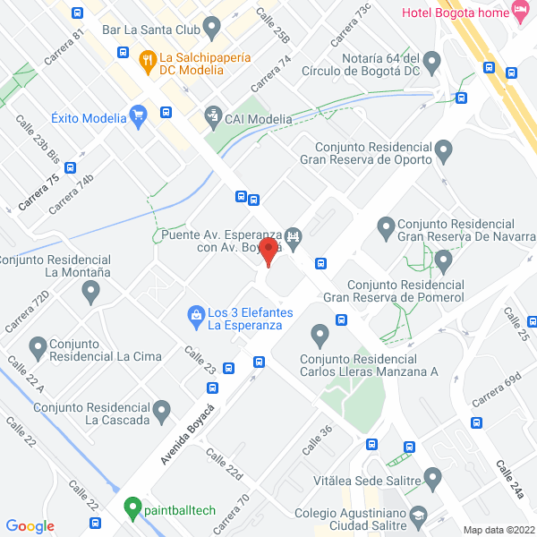Mapa de Santini Travel S.A.S.