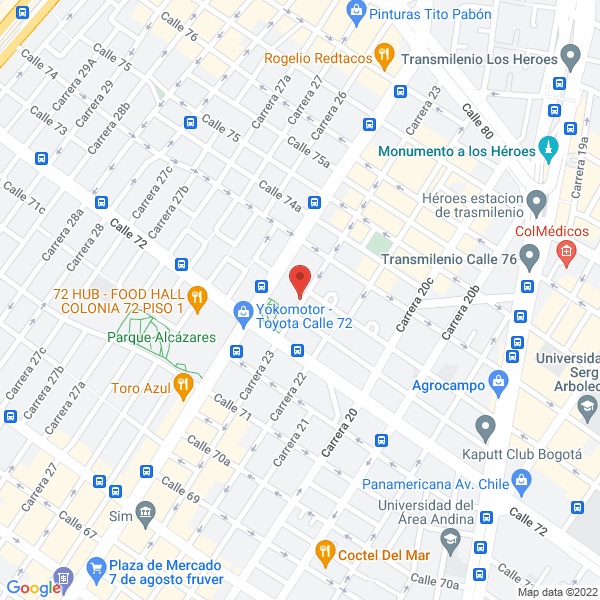 Mapa de Sanyen Corp S.A.S.