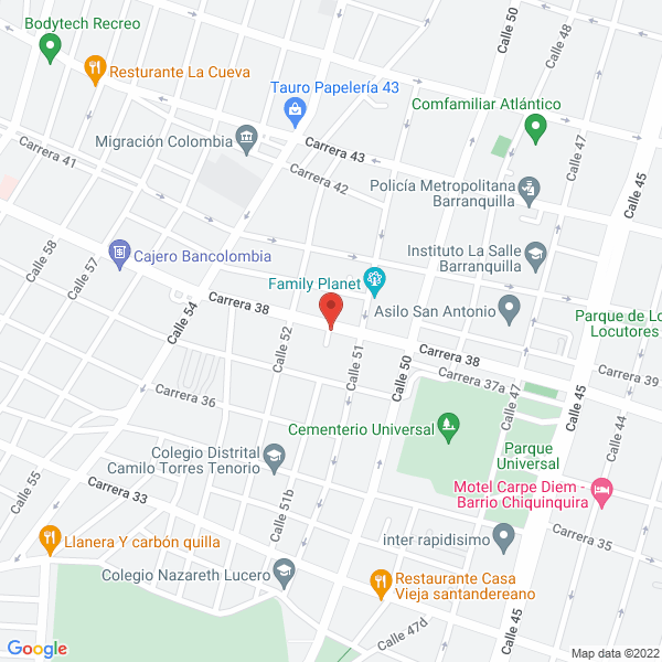 Map of Sarvel S.A.S.