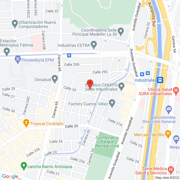 Mapa de Sary S.A.S.
