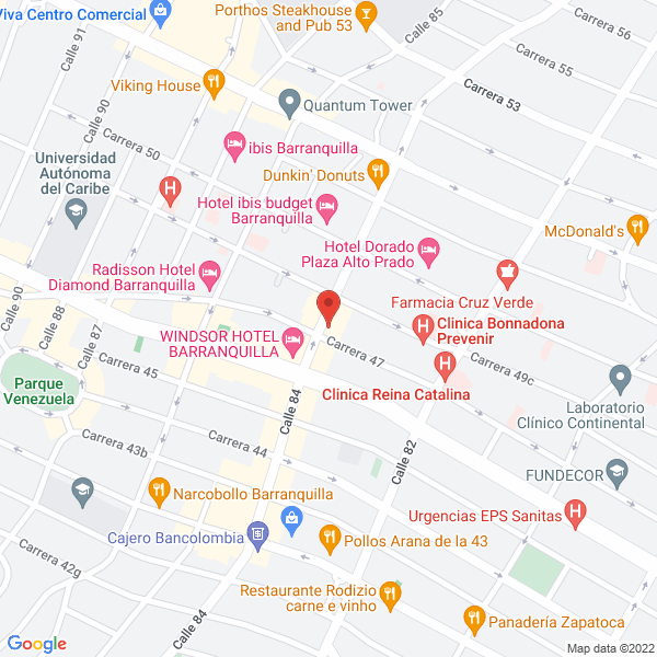 Map of Tecno Nacho