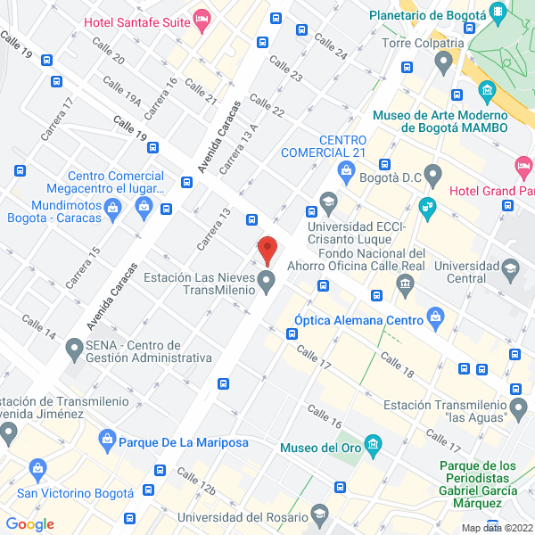 Mapa de Tecnoelétricos De Seguridad Ltda