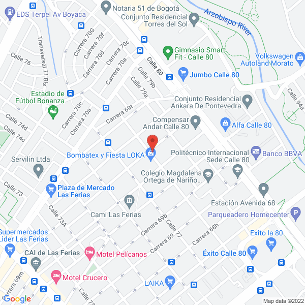 Mapa de Productos Shaddai Tv Chicharrón