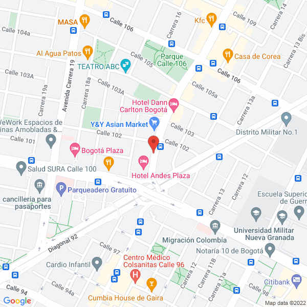 Mapa de Proepal S.A.S.