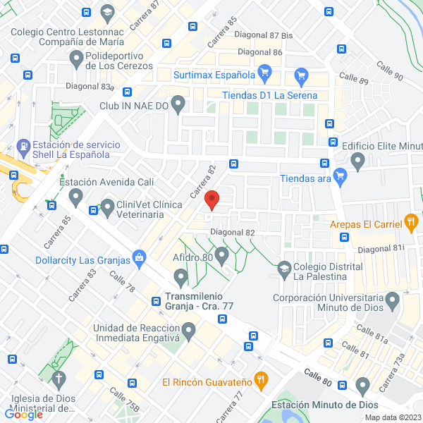 Mapa de Soluciones Informáticas De Gestión Empresarial Ltda.