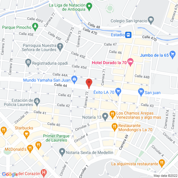 Mapa de Speed Shop Medellin S.A.S.