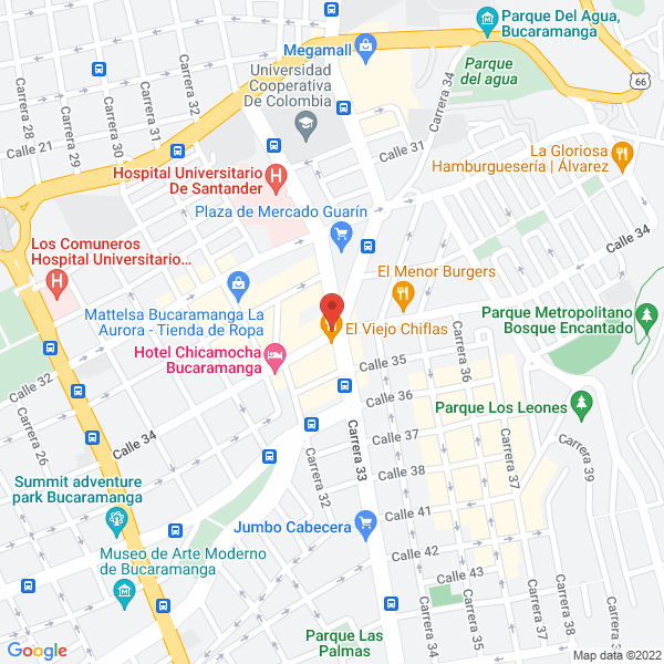 Map of Stands Modulares