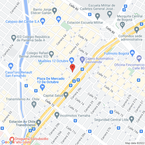 Mapa de Standteck S.A.S.
