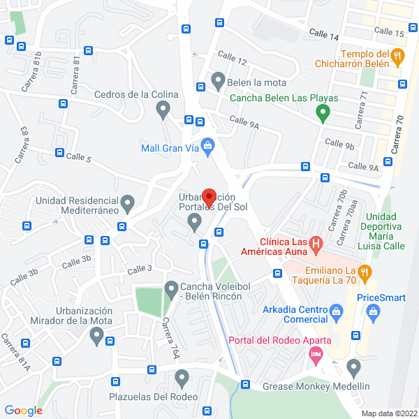 Mapa de Sueños De Color