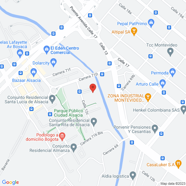 Mapa de Sui Generis Seguridad