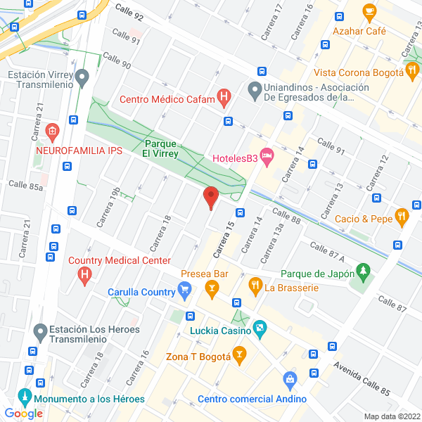 Mapa de Scossi Ingeniería Ltda.