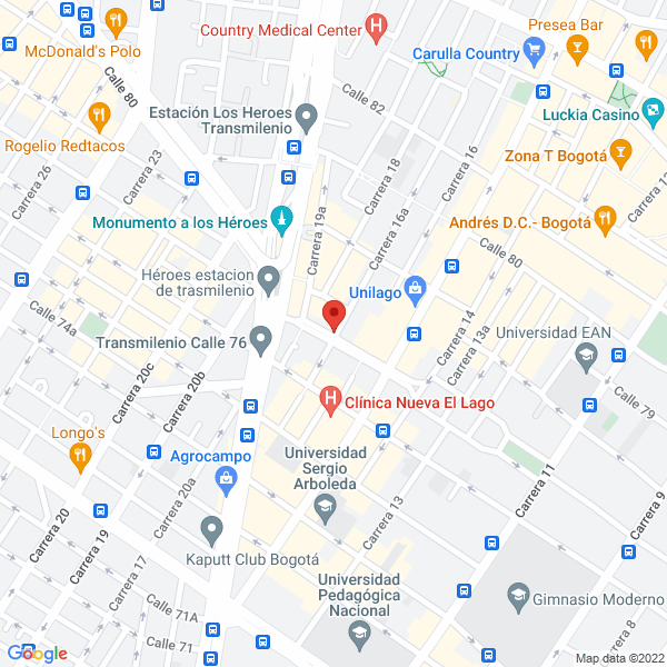 Mapa de Sdi Soluciones De Ingeniería S.A.S.