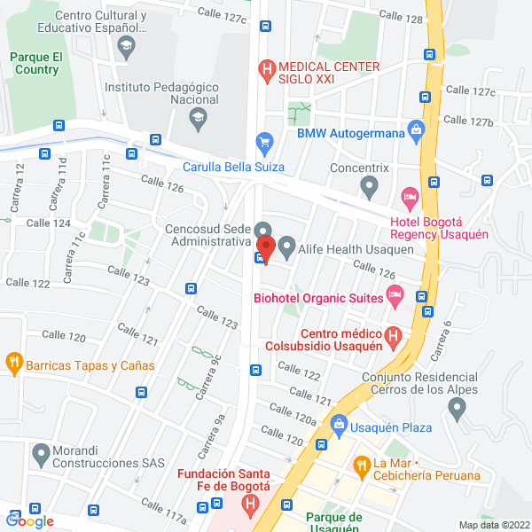Mapa de Summitraining S.A.S.