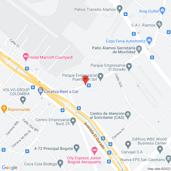 Mapa de Super Audio S.A.
