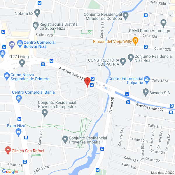 Mapa de Supermercado La Plaza